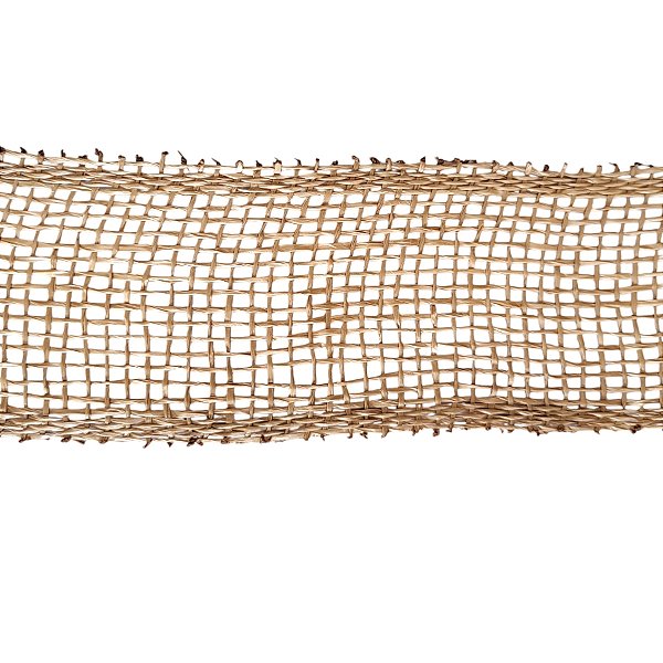 Fita Decorativa Telada Rústica Natural - 6,3cm x 9,14m - 1 unidade - Rizzo
