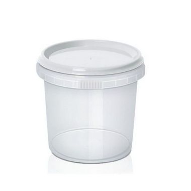 Pote com Lacre Redondo 500ml - Plastilânia
