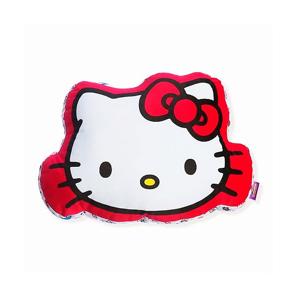 Almofada Formato Hello Kitty - 40cm - 1 unidade - Zona Criativa - Rizzo