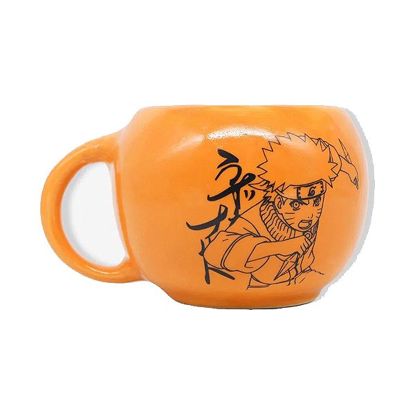 Caneca de Porcelana 3D Naruto Uzumaki - 450ml - 1 unidade - Zona Criativa - Rizzo