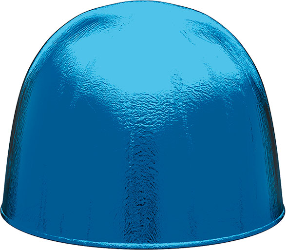 Papel Chumbo 8x7,8cm - Azul Escuro - 300 unidades - Regina - Rizzo