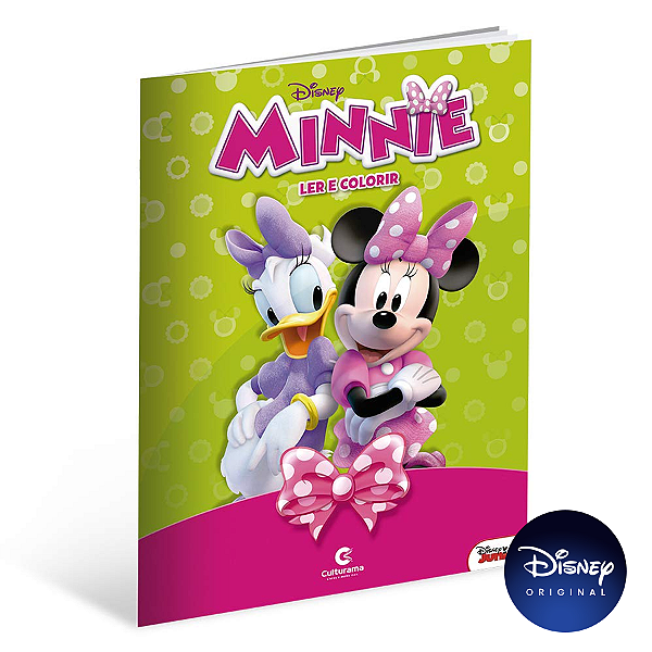 Livro Gigante Para Ler e Colorir Minnie - 01 Unidade - Culturama - Rizzo
