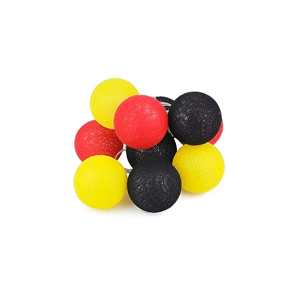 Luminária Cordão de Luz Led Bolinhas - Colorida Mickey - 1 unidade - ArtLille - Rizzo
