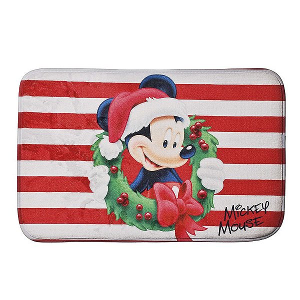 Tapete Mickey Guirlanda 40cm - 01 unidade Natal Disney - Cromus - Rizzo