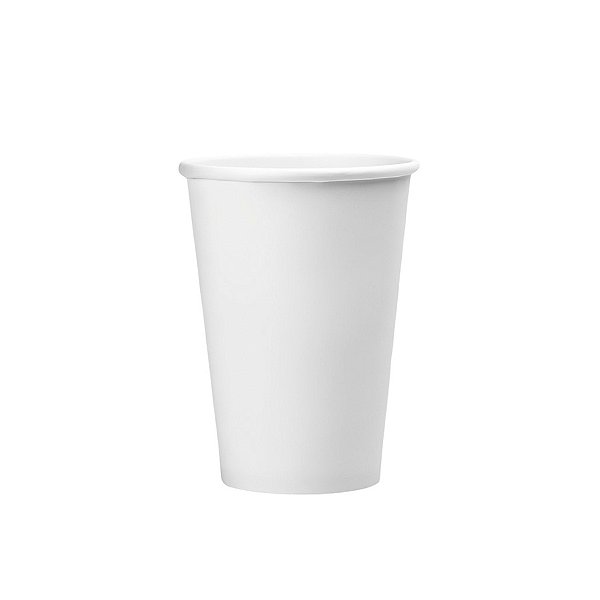 Copo de Papel Biodegradável 180ml - Branco - 50 unidades - Rizzo