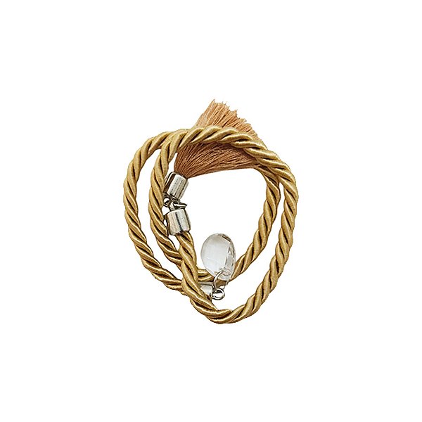 Cordão Decorativo - Dourado Pingente - 32cm - 1 unidade - Rizzo