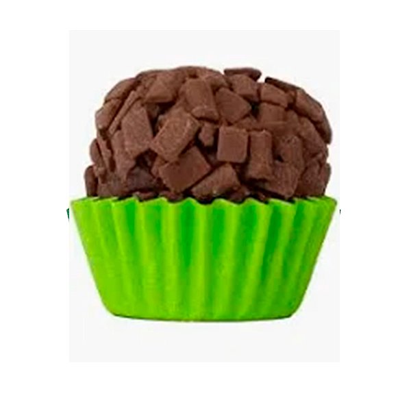 Forminha de Papel para Doces - Verde Limão - 100 unidades - Mago - Rizzo