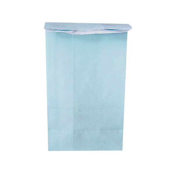Saquinho de Papel Kraft Azul Claro - 9x18x6cm - 24 Unidades - ArtLille - Rizzo