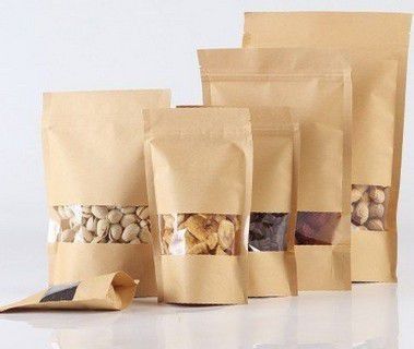 Saquinho Hermético com Visor - Kraft  50 UN - ArtLille - Rizzo