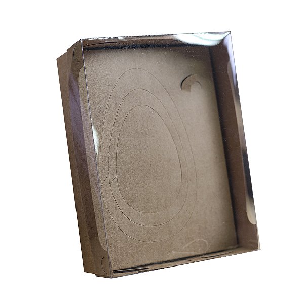 Caixa Ovo de Colher de 350/500/750g - Encanto Kraft Cód 4358 - 10 unidades - Ideia Embalagens - Rizzo