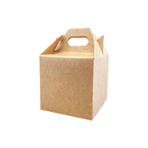 Mini Caixa Sacolinha S0 - Kraft - 7,5x5x5cm - 10 UN - ASSK - Rizzo
