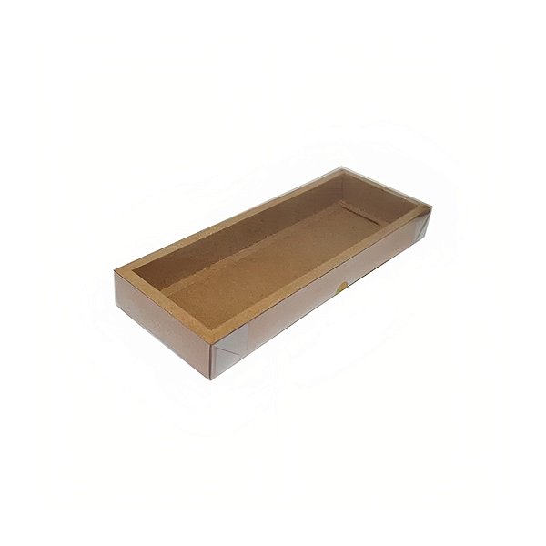 Caixa de PVC N12 Kraft 33,5x12x3,7- 5 un - Assk Rizzo Confeitaria