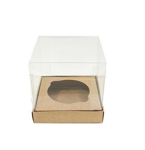 Caixa Mini Bolo P Kraft 10 un. Assk Rizzo Confeitaria