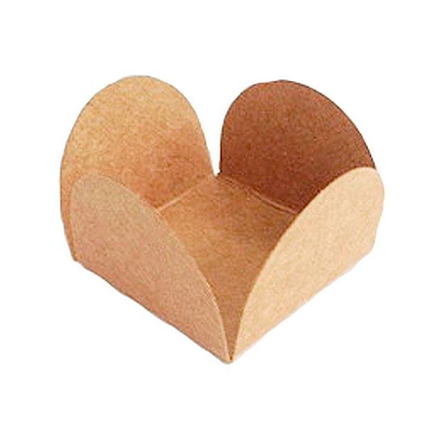 Forminha para Doces 4 Pétalas (4cm x 4cm x 3cm) Kraft 50 unidades Assk