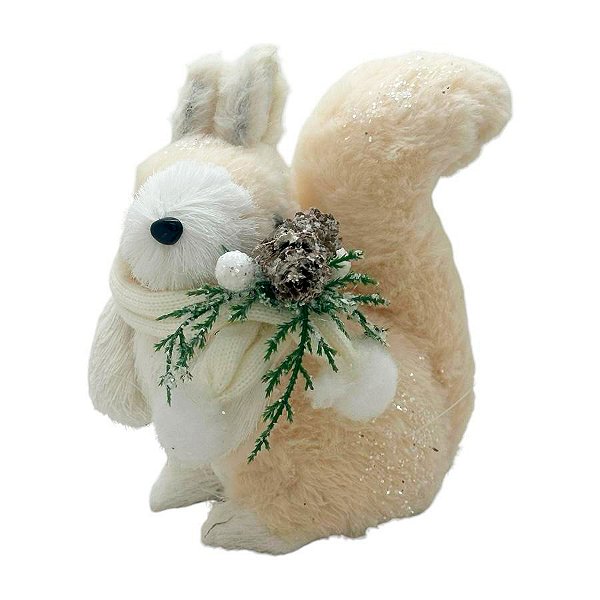 Enfeite de Natal - Esquilo - 19cm - 1 unidade - Rizzo - Rizzo