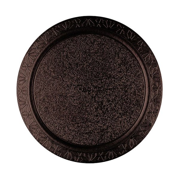 Base para Bolo Cake Board Redondo - Marrom Metalizado - 28cm - 1 unidade - Regina - Rizzo