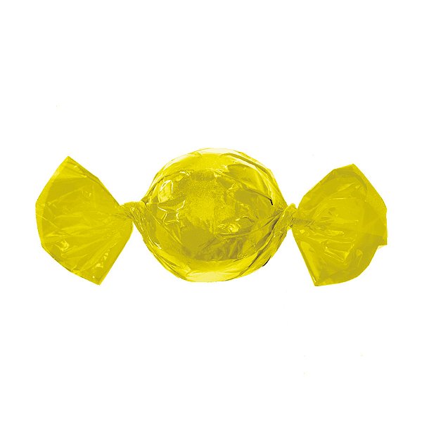 Papel Trufa 14,5x15,5cm - Amarelo - 1000 unidades - Cromus - Rizzo