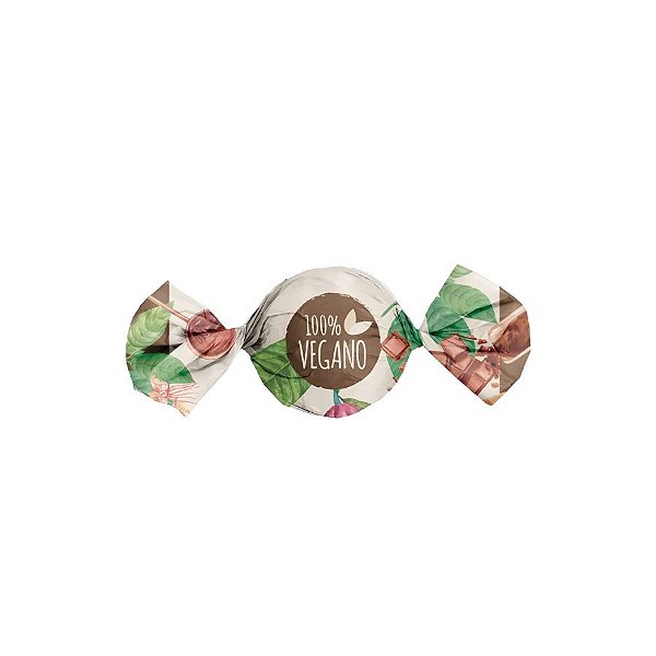 Papel Trufa 15,5x14,5 cm - Cacau - 100% Vegano - 100 unidades - Cromus  - Rizzo