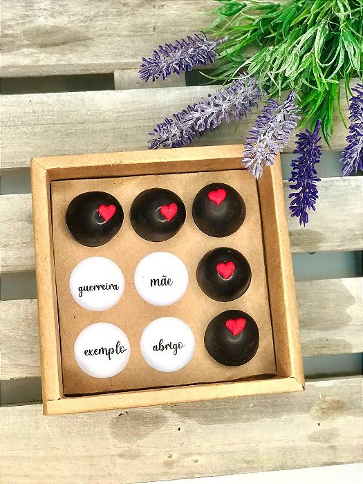 Berço para Trufas Dia das Mães Kraft - 1un - Rizzo Confeitaria