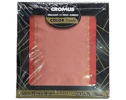 Papel Trufa 14,5x15,5cm - Trends Coral - 75 unidades - Cromus