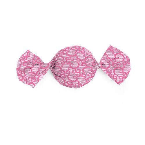 Papel Trufa 14,5x15,5cm - Renda Pink - 100 unidades - Cromus