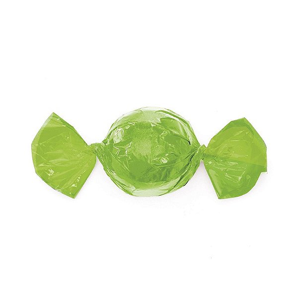 Papel Mini Trufa - 12x12,5cm - Verde Maça - 100 unidades - Cromus - 023408 Rizzo Embalagens