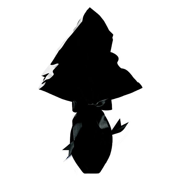 Saco Express 39x39cm para Ovos de 350g a 500g - Preto Perolado - 25 unidades - Cromus - Rizzo