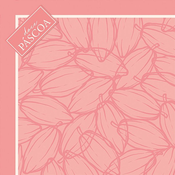 Saco Express 35x35cm para Ovos de 250g a 350g - Styllo Chocolux Rosa - 5 unidades - Cromus - Rizzo