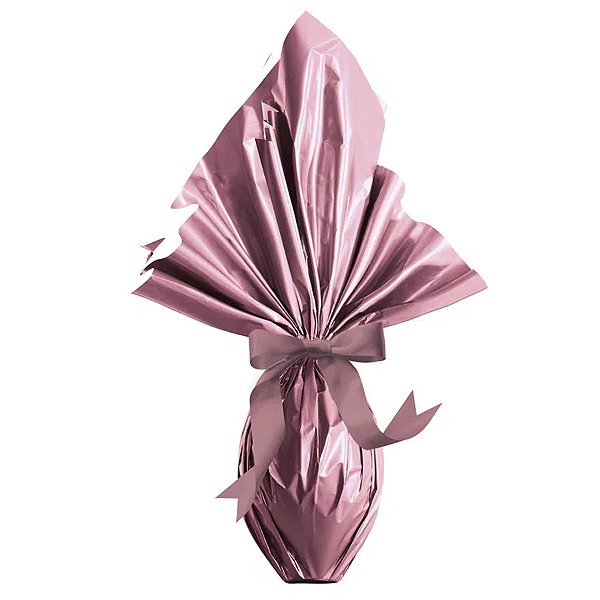 Saco Express 39x39cm para Ovos de 350g a 500g - Rose Gold - 5 unidades - Cromus Páscoa - Rizzo
