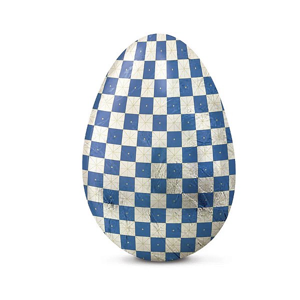 Papel Chumbo 43,5 x 58,5 cm - Quadriculado Azul - 5 unidades - Cromus Páscoa - Rizzo