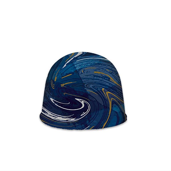 Papel Chumbo 8x7,8cm - Marmorizado Azul - 300 folhas - Cromus