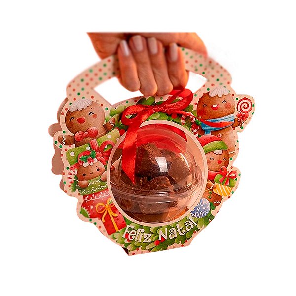 Cinta de Natal com Blister Bolinha - 1 unidade - Rizzo