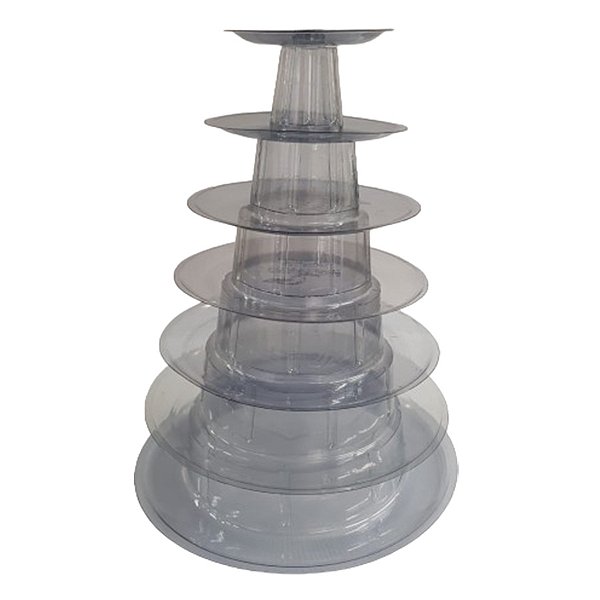 Torre Para Macarons 7 Andares (125 Macarons) San Felipo