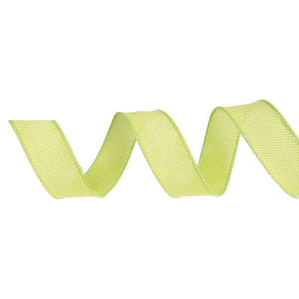Fita de Juta Aramada Verde para Decoração de Páscoa  - 3cm x 9,14m - Cromus Páscoa - Rizzo Embalagens
