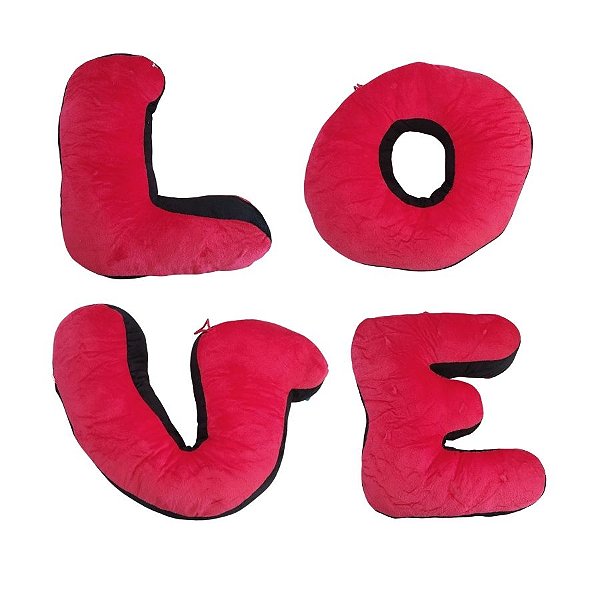 Kit De Almofadas Com Led - Love - 151cm - 1 unidade - Rizzo