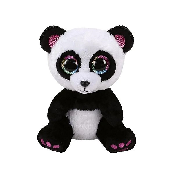 Panda De Pelúcia - Beanie Boos - 25cm - 1 unidade - Rizzo