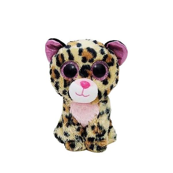 Gato Rosa De Pelúcia - Beanie Boos - 22cm - 1 unidade - Rizzo