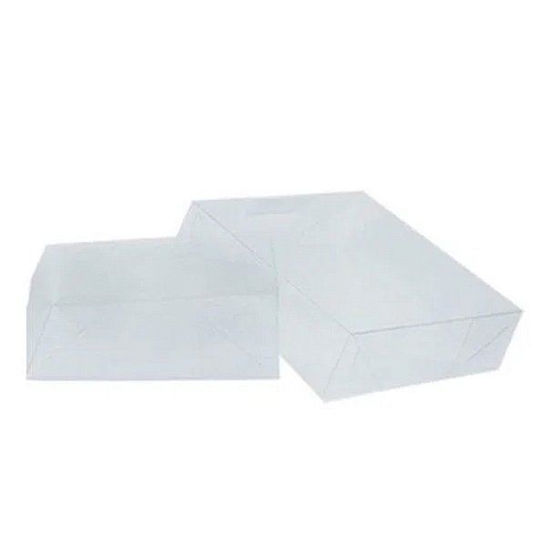 Caixa Transparente de Acetato - Ref. 41 - 13x13x2cm - 20 unidades - CAC - Rizzo