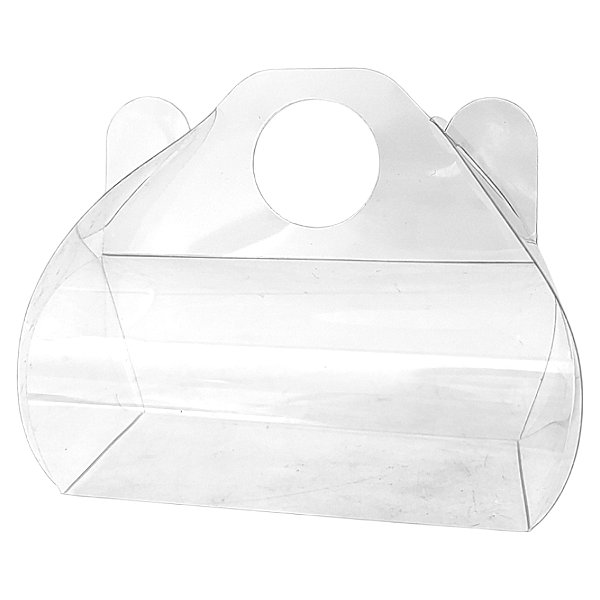 Sacola Mini Transparente de Acetato  - Ref.S03 - 7X4X4 - 20 unidades - CAC - Rizzo
