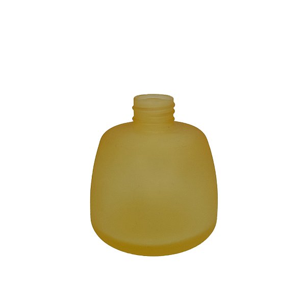 Frasco para Perfumaria de Vidro Redondo - Difusor Cristal Ouro - 200ml - 1 unidade - Rizzo
