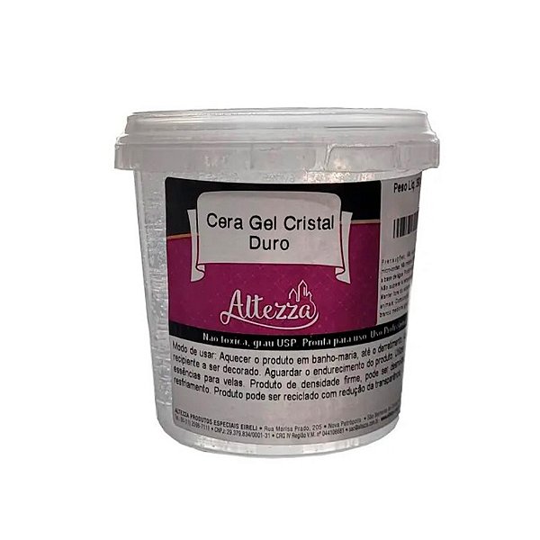 Cera Gel Cristal Duro para Vela - 1 unidade - Rizzo