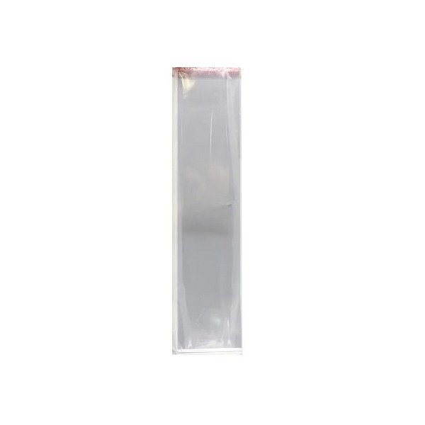 Saco Adesivado sem Furo - 6x25cm - 100 unidades - Rizzo