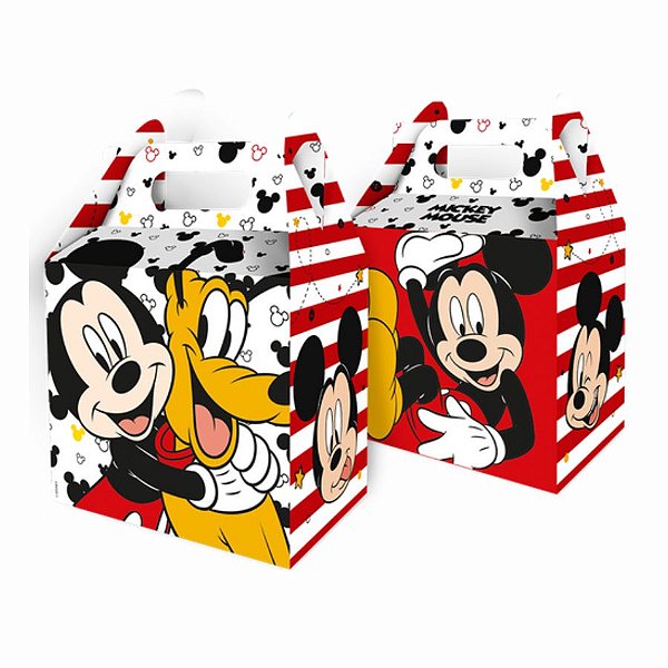 Caixa Surpresa Maleta - Mickey Mouse - 4 unidades - Regina - Rizzo