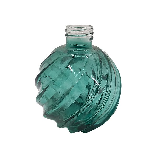 Frasco para Perfumaria de Vidro Redondo - Aspiral Tiffany - 270ml - 1 unidade - Rizzo