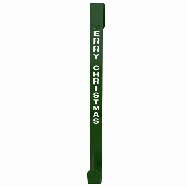 Gancho Suporte para Guirlanda - Merry Christmas Verde - 31,5cm - 1 unidade - Rizzo