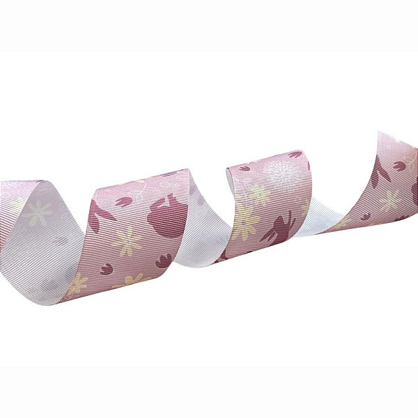 Fita de Cetim 10m x 38mm - Cor 269 - Páscoa - 1 unidade - Progresso - Rizzo