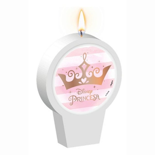 Vela - Princesa Disney - 7cm - 1 unidade - Regina - Rizzo