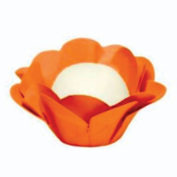 Forminha para Doces Finos - Smile - Seda Laranja - 40 unidades - Maxiformas - Rizzo