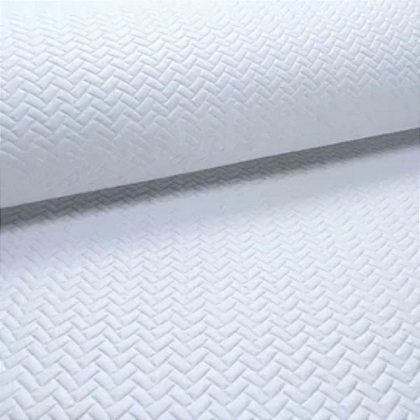 Papel de Seda Texturizado - 40x66cm - Branco - 10 unidades - Rizzo - Rizzo