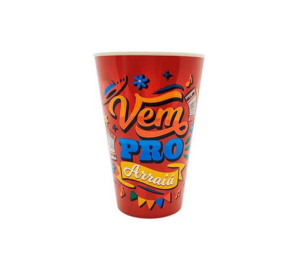 Copo Plástico Texas São João - Vermelho - 700ml  - 1 unidade - Rizzo